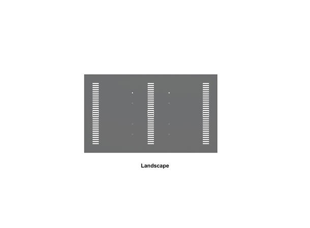 Multibrackets Pro kabinett bakplate 55" Svart 