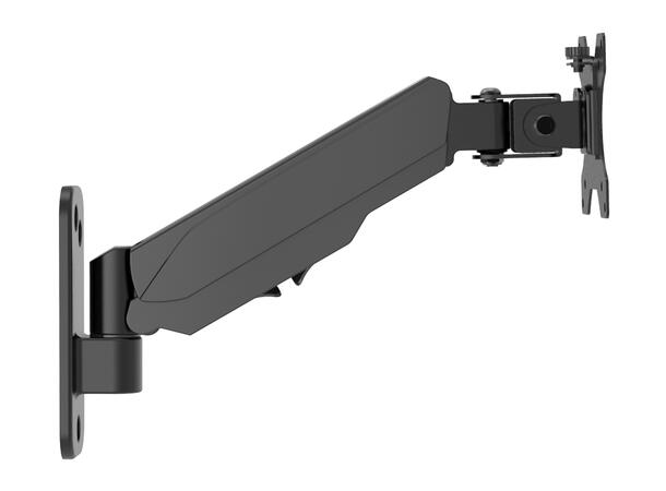 Multibrackets Veggfeste basic single Sort, 8Kg, VESA 75-100, 17-33" 