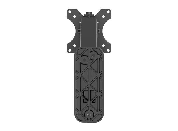 Multibrackets Veggfeste basic single Sort, 8Kg, VESA 75-100, 17-33" 