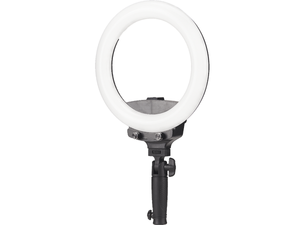 SBL R-22B LED Ringlys 3000-6500K, dimmer, 230V/NP-V batterier 