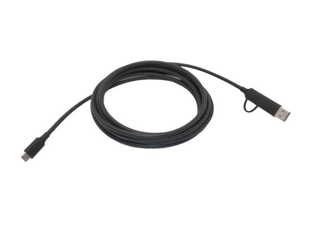 Stoltzen REBEL USB Type C til A/C 3 m USB3.2 2x2 20Gbps, 100W, USB-A 10Gbps 