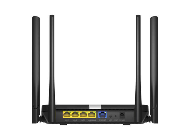 Cudy Trådløs Router X6 802.11ax/Wi-Fi 6, 1xWAN, 4xLAN