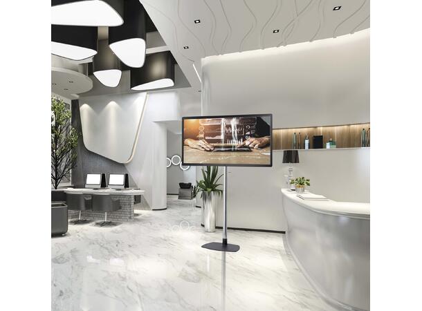 EDBAK Gulvstativ STD01  40-75" Maks VESA 600x400 | Stativ må skrus fast 