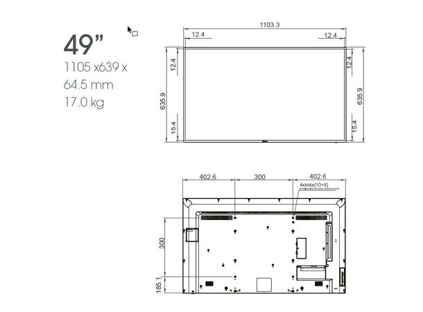Hisense 24/7 4K UHD 500 nits Android 