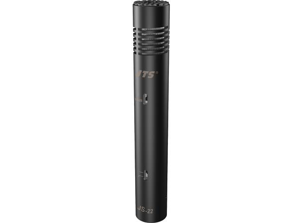 JTS Cigar microphone JS-22 Condenser Cardioide 1/2" 36-52V Phantom 