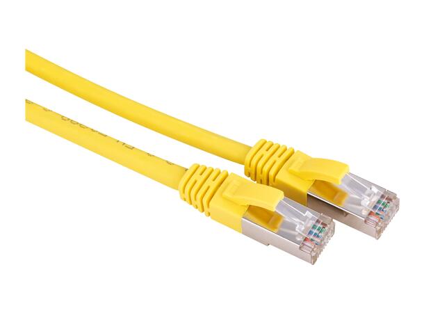 LinkIT Patch S/FTP Cat6 gul 0.5m AWG 27/7 , LSZH 