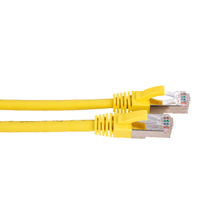 LinkIT Patch S/FTP Cat6a gul 7m AWG 26/7 , LSZH