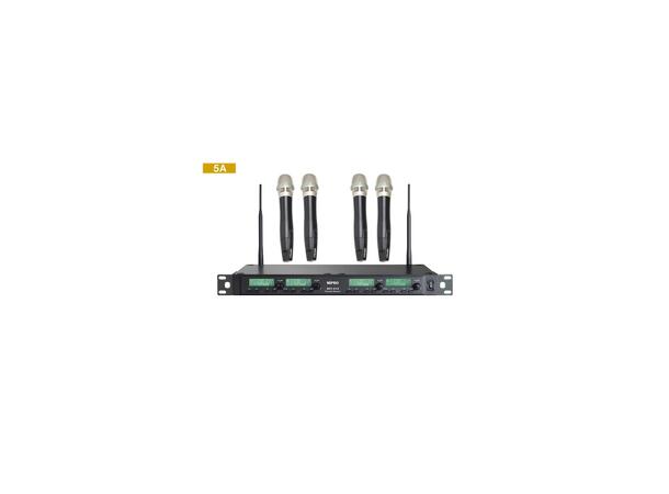 Mipro Trådløs mikrofonsett ACT-343 4 x Håndsender Ladbar  5A 506-530MHz 