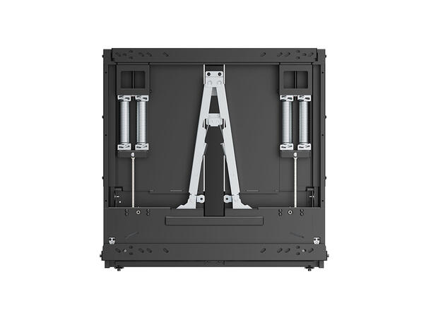 Multibrackets Veggfeste Counterbalanced Svart, 23-40kg, 600x600, 37-65" 