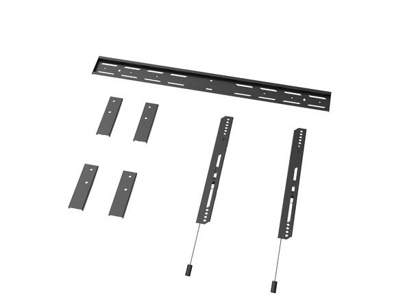 Multibrackets veggfeste Fixed X large Svart, Fixed Vesa 800x600, 75 Kg 