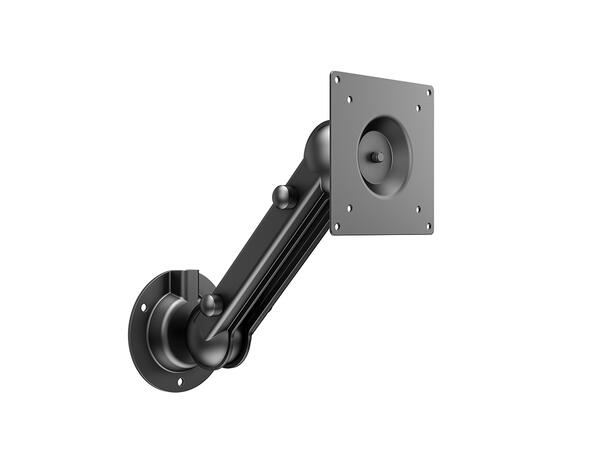 Multibrackets veggfeste Tablet arm Svart, Vesa 100x100, 6Kg, tilt. 7"-32" 