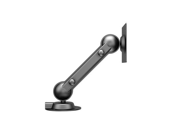 Multibrackets veggfeste Tablet arm Svart, Vesa 100x100, 6Kg, tilt. 7"-32" 