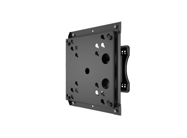 Multibrackets veggfeste super flip Svart, 35Kg,400x400, Flip & Rotate 