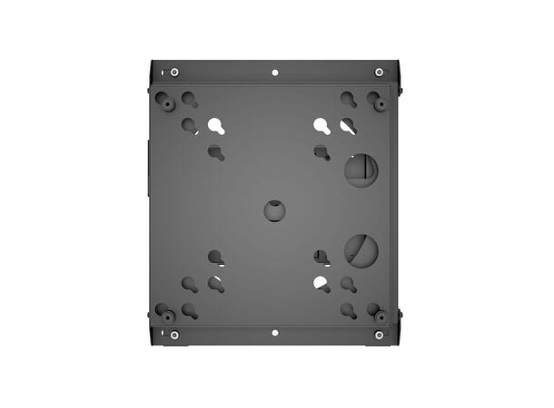 Multibrackets veggfeste super flip Svart, 35Kg,400x400, Flip & Rotate 