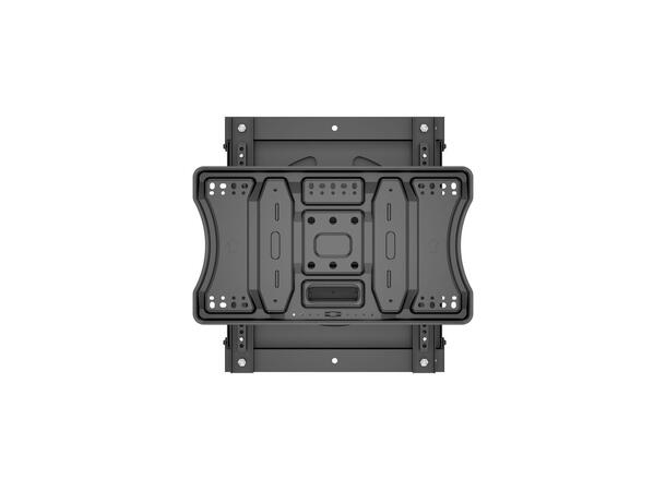 Multibrackets veggfeste super flip Svart, 35Kg,400x400, Flip & Rotate 