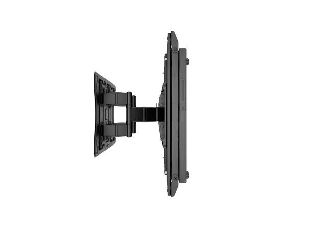 Multibrackets veggfeste super flip Svart, 35Kg,400x400, Flip & Rotate 