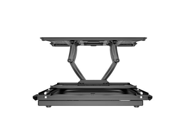 Multibrackets veggfeste super flip Svart, 35Kg,400x400, Flip & Rotate 