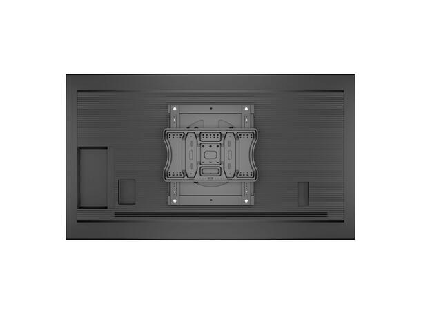 Multibrackets veggfeste super flip Svart, 35Kg,400x400, Flip & Rotate 