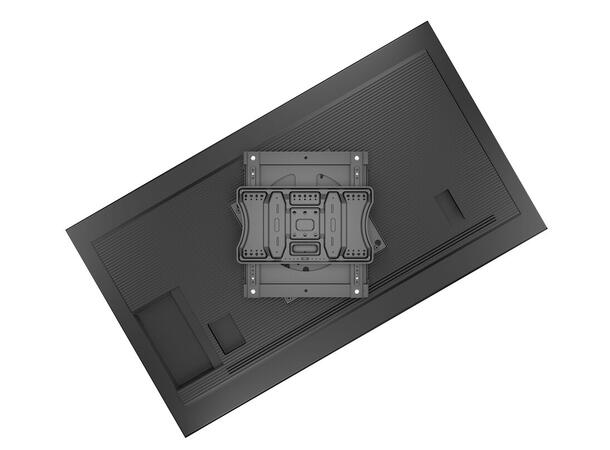 Multibrackets veggfeste super flip Svart, 35Kg,400x400, Flip & Rotate 