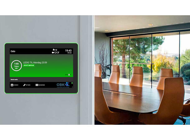 Stoltzen Metis Møteromsbooking 10" v2 LifeTimeLisens, 10" 1052T Panel & feste 