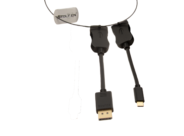 Stoltzen Nyx Adapter Ring Cable 2 4K USB-C, DP - 4K60