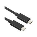 Elivi USB4 C til C kabel 1 meter Svart, Gen3, 40gbps/100W, 8K 60Hz