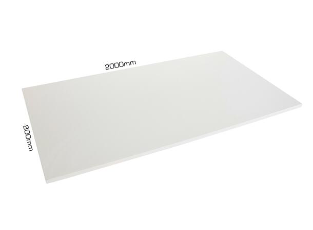 KENSON Compact Table Top 200x80 cm | Hvit 