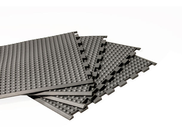 KENSON GetUpMat Puzzle Extension Mørk grå | Krølle-fri 