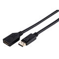 LinkIT DisplayPort 1.2 4K@60 Skjøt 2 m 4K@60Hz, svart kabel, versjon 1.2