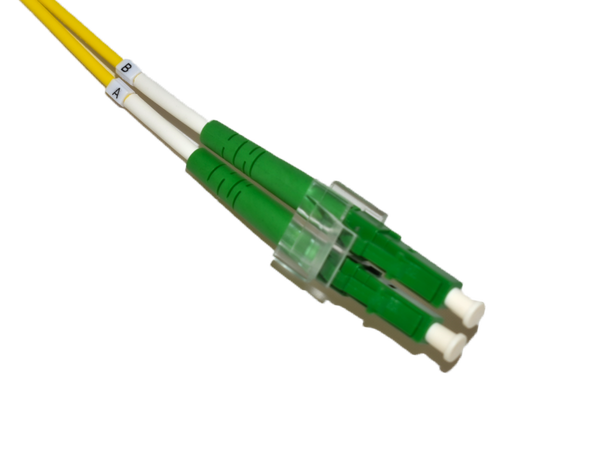 LinkIT fibersnor OS2 LC-APC/SC-APC Duplex APC SM OS2 9/125 LSZH G657A2 Gul