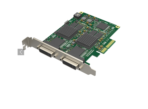 Magewell Pro capture dual DVI FH PCIe x4, 2-CH HDMI DVI VGA YPbPr CVBS 