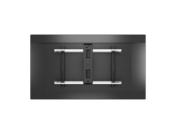 Multibrackets Veggfeste flexarm Thin L Svart, 600x400, 30Kg, 37" - 65" 