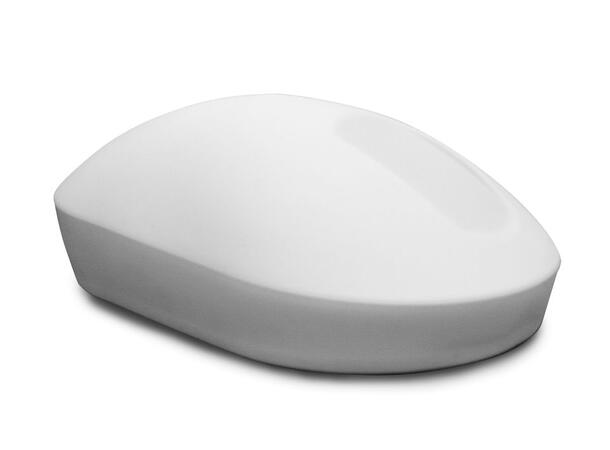 Purekeys Trådløs Medisinsk Mus IP66 Silikondeksel White 