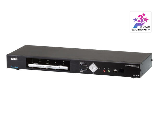 Aten KVM  4-PC MultiView CM1284 Switchbox | HDMI | 4K | USB 