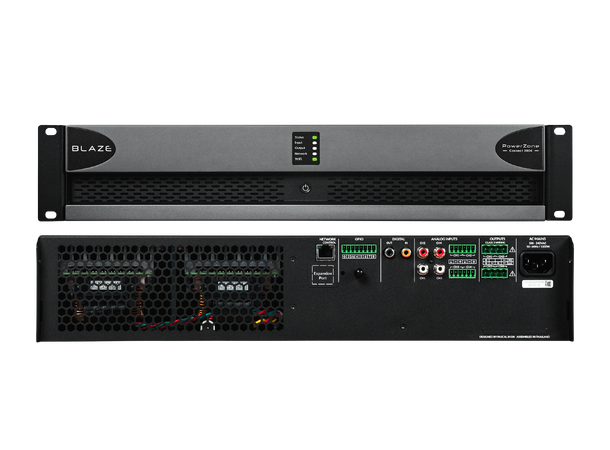 Blaze Audio PowerZone Connect 3004 EU 4x750W @2-4 4x400W @ 8  2x1500W @ 100V 