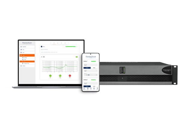 Blaze Audio PowerZone Connect 3004 EU 4x750W @2-4 4x400W @ 8  2x1500W @ 100V 