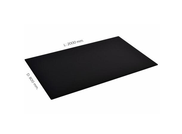 KENSON Compact Table Top 200x80 cm | Svart 
