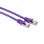 LinkIT Patch S/FTP Cat6a lilla 0.5m AWG 26/7 , LSZH