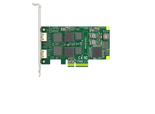Magewell Pro capture dual HDMI LP PCIe x4, 2-CH HDMI