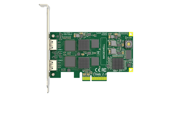 Magewell Pro capture dual HDMI LP PCIe x4, 2-CH HDMI 
