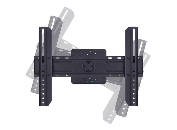 Multibrackets Veggfeste Signage Svart, 600x400, 50Kg landskap/portrett 