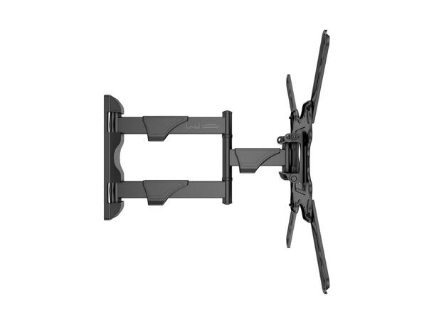 Multibrackets Veggfeste flexarm M Svart, 20Kg, 400x400, 32-55" 