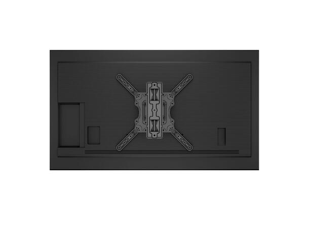 Multibrackets Veggfeste flexarm M Svart, 20Kg, 400x400, 32-55" 