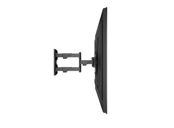Multibrackets Veggfeste flexarm M Svart, 20Kg, 400x400, 32-55" 