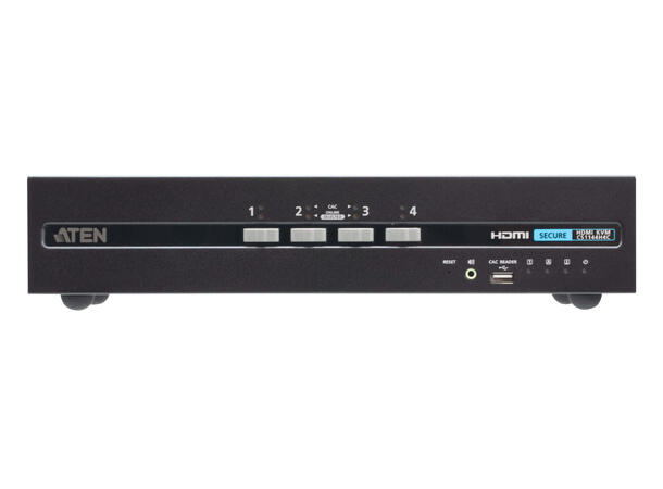 Aten Secure KVM 4-Port USB HDMI 4K , PSD PP V4.0 , Card Reader 