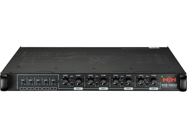 Audio Package large meetingroom Example 2 x TNi-W8 4 x TNi-C4 MZ-140Q MZ-C2 