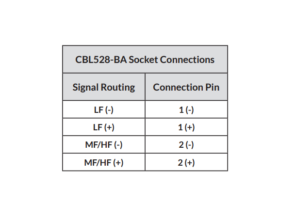 Blaze Audio CBL-528-PAS Black Biamp 2 way constant 180x45° Max SPL 121dB 