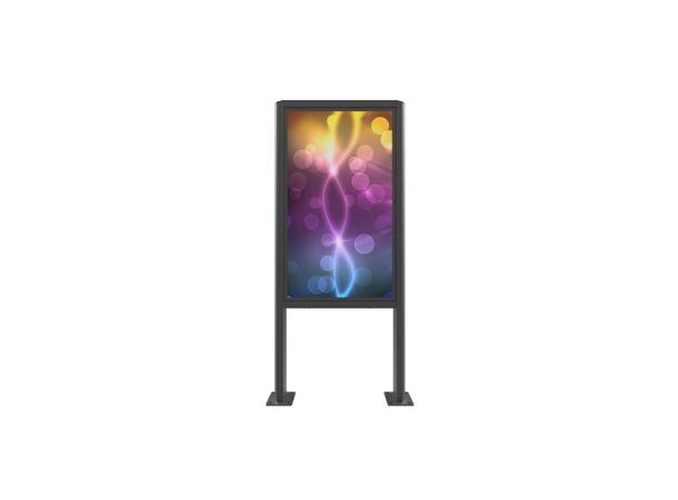 Edbak POK110 Outdoor Samsung LH75OHA 75" Portrait outdoor kiosk 75" Samsung LH75O 
