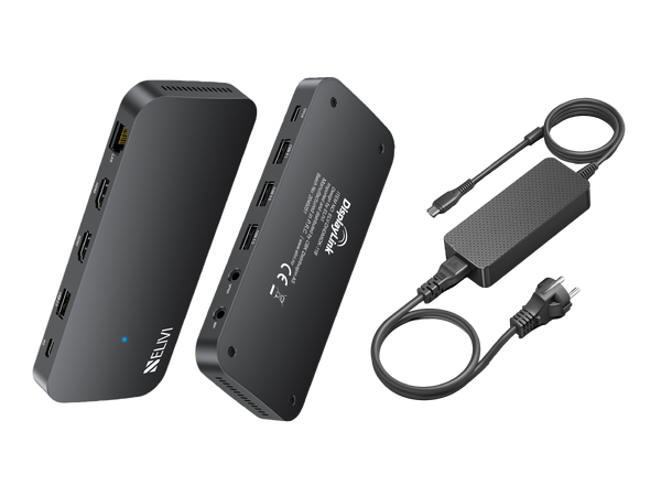 Elivi ORION Docking 2xHDMI - 100W bundle DisplayLink® |  Black | HDMI 