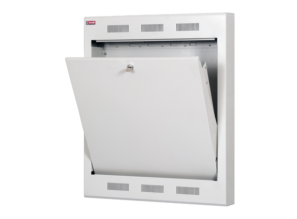 Lande Slimbox Surface 2U W600xD137xH750 | Black 